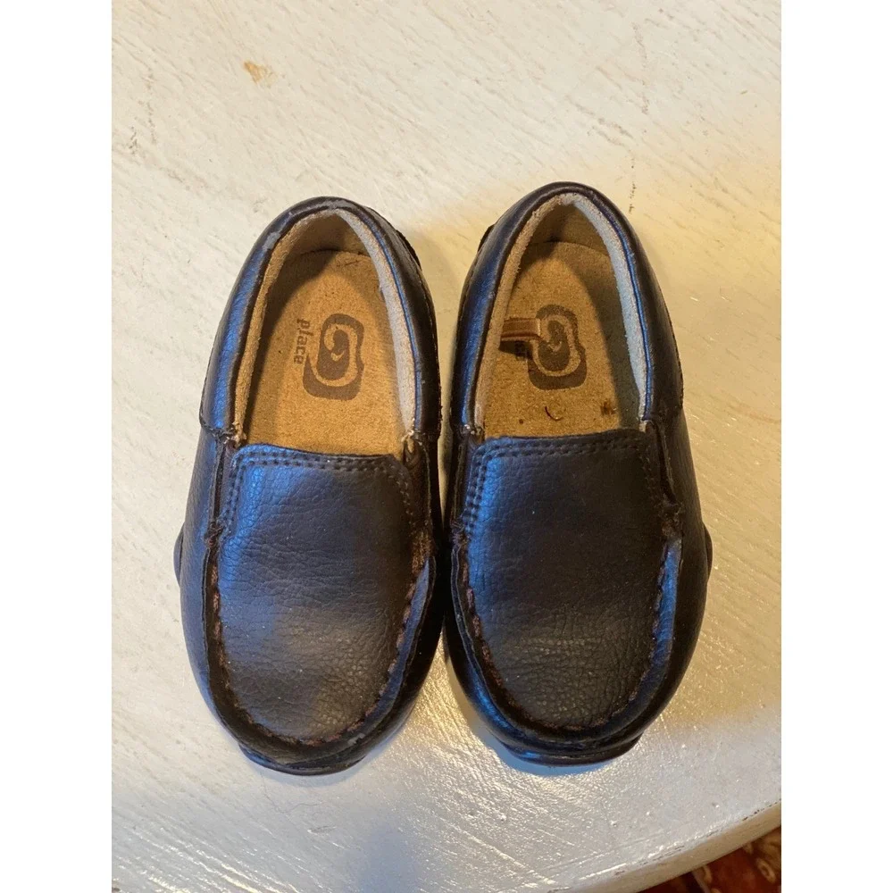 The Children's‎ Place Brown Loafers Dress Shoes Boys